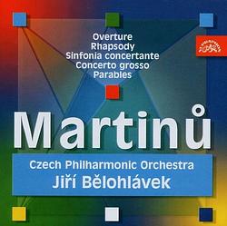 Foto van Martinu: overture/rhapsody/parables - cd (0099925374327)