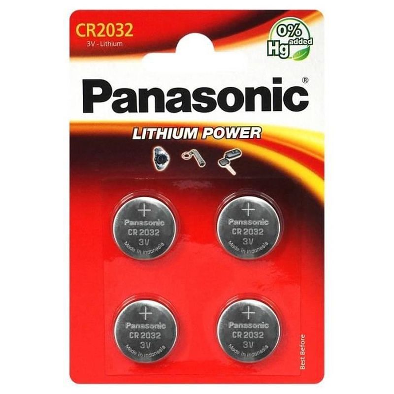 Foto van Panasonic - batterij cr-2032el / 4b