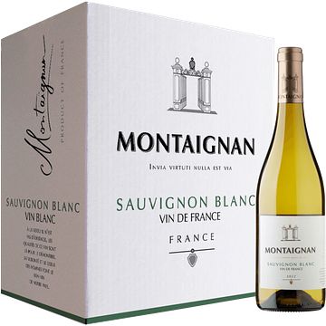 Foto van Montaignan sauvignon blanc 750ml bij jumbo