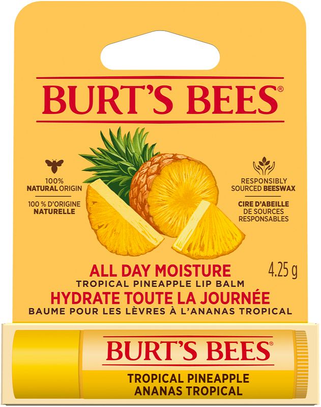 Foto van Burt'ss bees tropical pineapple lip balm