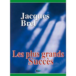 Foto van Hal leonard les plus grands succès de jacques brel songboek voor piano, gitaar en zang