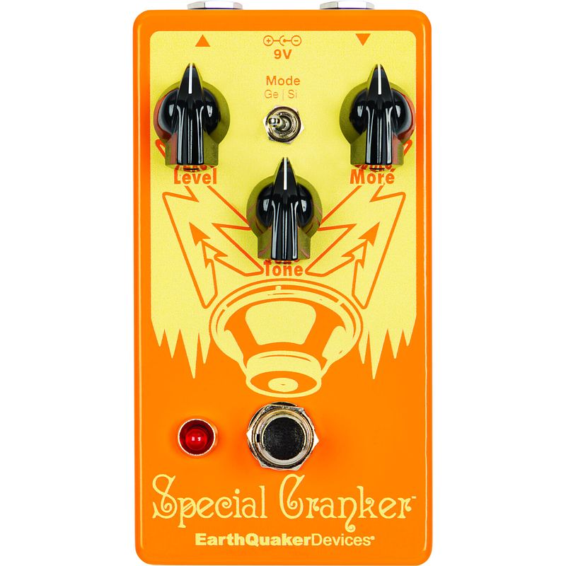 Foto van Earthquaker devices special cranker silicon / germanium distortion effectpedaal