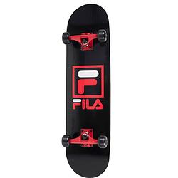 Foto van Fila skateboard logo 79 x 20 cm abec 7 hout zwart