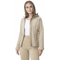 Foto van Outdoorjas skagway xp dames polyester lichtbruin maat xl