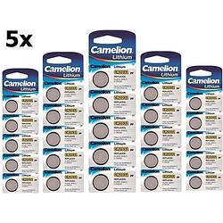 Foto van Camelion cr2032 3v lithium batterij - 25 stuks (5 blister a 5st)
