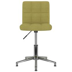 Foto van The living store eetstoelen - groen - 40 x 47 x (74.5-88.5) cm - fluweel