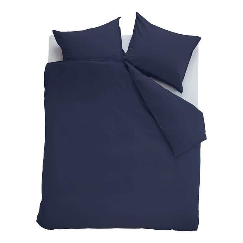 Foto van Beddinghouse dekbedovertrek care change - navy-2-persoons (200 x 200/220 cm)