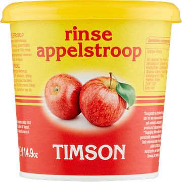 Foto van Timson rinse appelstroop 450g bij jumbo