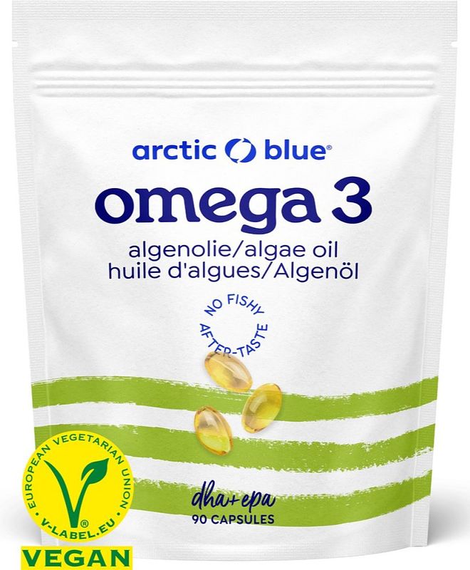 Foto van Arctic blue omega 3 algenolie