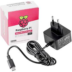 Foto van Raspberry pi® rb-netzteil4-b stekkernetvoeding, vaste spanning geschikt voor serie: raspberry pi uitgangsstroom (max.) 3000 ma 1 x usb-c stekker