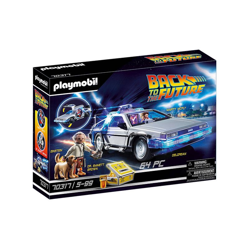 Foto van Playmobil back to the future delorean - 70317