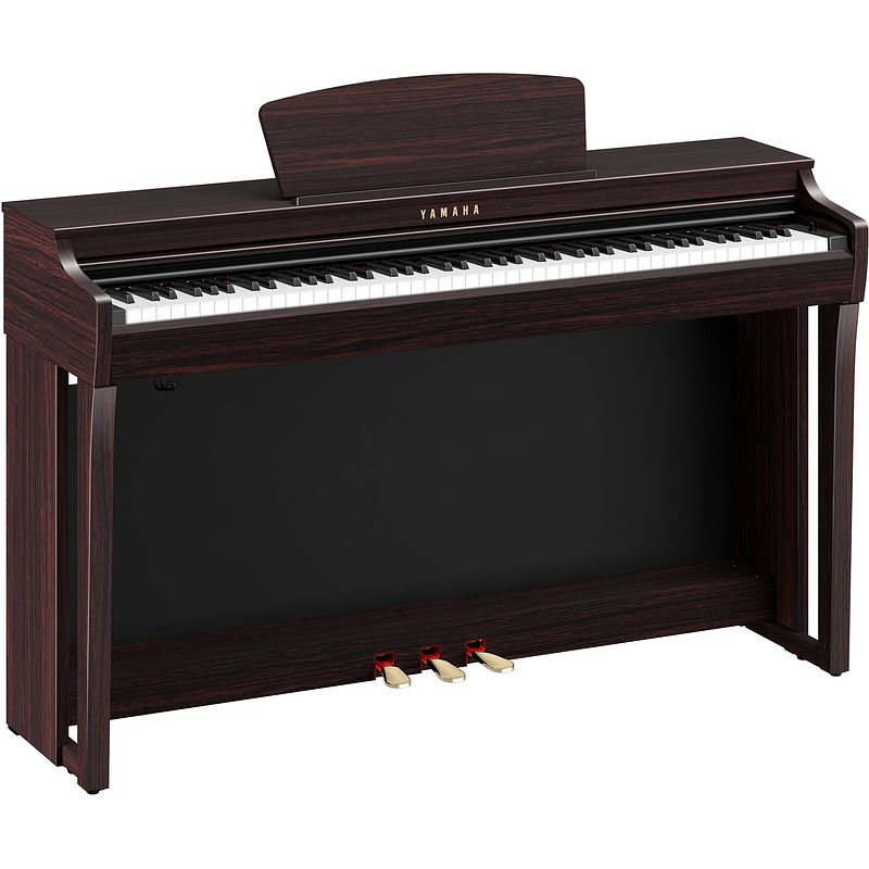 Foto van Yamaha clavinova clp-725r dark rosewood digitale piano