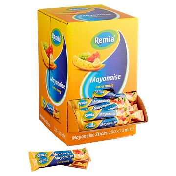 Foto van Remia mayonaise sticks 200 x 20ml bij jumbo