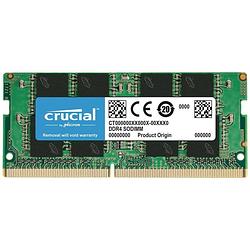 Foto van Crucial ct16g4sfra32a werkgeheugenmodule voor laptop ddr4 16 gb 1 x 16 gb 3200 mhz 260-pins so-dimm cl22 ct16g4sfra32a
