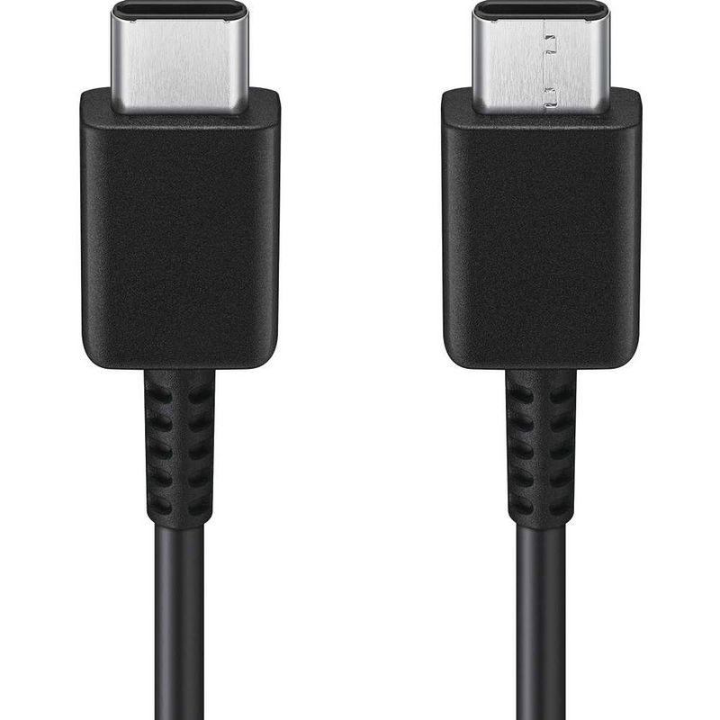 Foto van Samsung usb c naar usb c kabel 1.8m ep-dw767jbe zwart