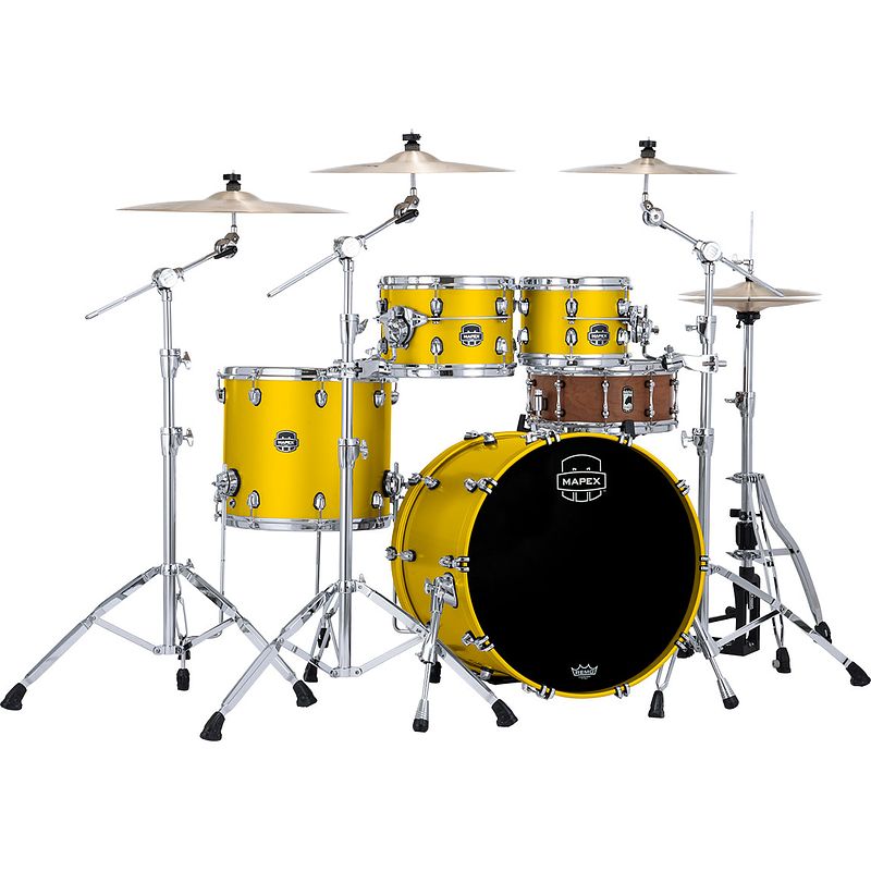 Foto van Mapex se529xem saturn evolution maple classic tuscan yellow 4-delige shellset