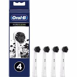 Foto van Oral-b opzetborstels pure clean charchoal (4 stuks)