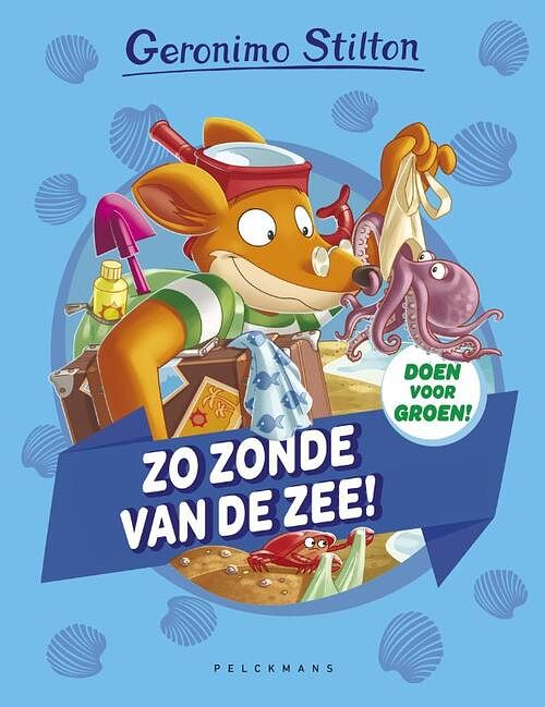 Foto van Geronimo stilton - zo zonde van de zee - geronimo stilton - hardcover (9789464291902)