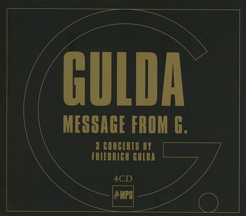 Foto van Gulda: message from g. - cd (0885470006888)