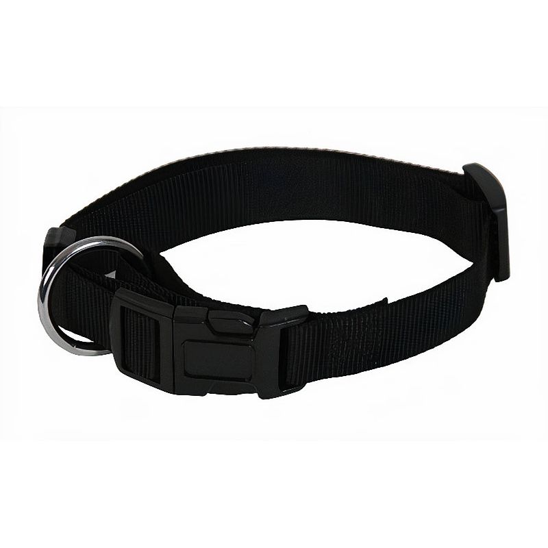 Foto van Martin sellier klikhalsband basic 30-45 x 1,6 cm nylon zwart