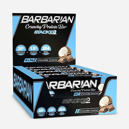 Foto van Barbarian crunchy protein bar