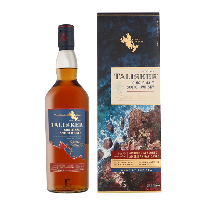Foto van Talisker distillers edition 70cl whisky + giftbox