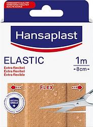 Foto van Hansaplast pleisters elastic 1m x 8cm