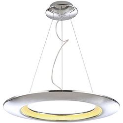 Foto van Led hanglamp - hangverlichting - concepty - 41w - natuurlijk wit 4000k - chroom aluminium