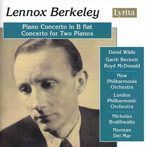 Foto van Berkeley: piano concerto in b flat/concerto for two pianos - cd (5020926025029)