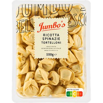 Foto van Jumbo verse pasta tortelloni met ricotta & spinazie 500g