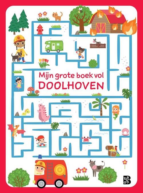 Foto van Mijn grote boek vol doolhoven - paperback (9789403227887)