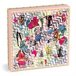 Foto van Christian lacroix heritage collection ipanema girls 500 piece double-sided puzzle - puzzel;puzzel (9780735368958)