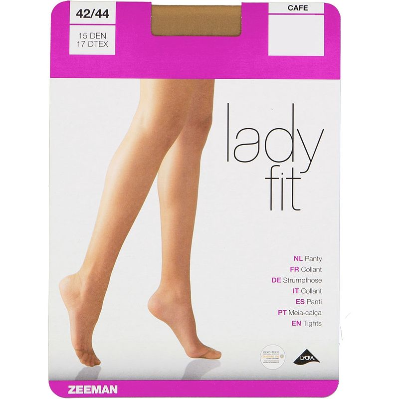 Foto van Lady fit panty 15 den stretch