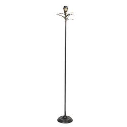 Foto van Clayre & eef vloerlamp 18*18*127 cm bruin metaal staande lamp staanlamp bruin staande lamp staanlamp