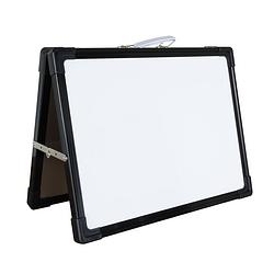 Foto van Portable whiteboard met zwarte rand 30x40 cm