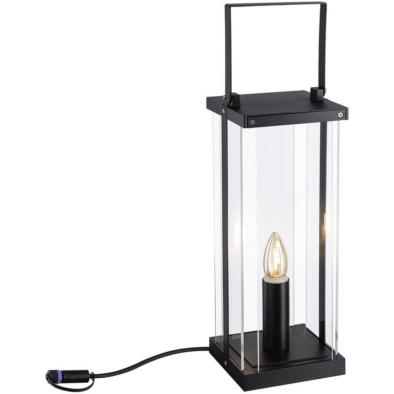 Foto van Paulmann classic lantern 40 94318 verlichtingssysteem plug&shine 2 w antraciet