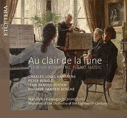 Foto van Au clair de la lune : flemish romantic piano music - cd (8711801017181)