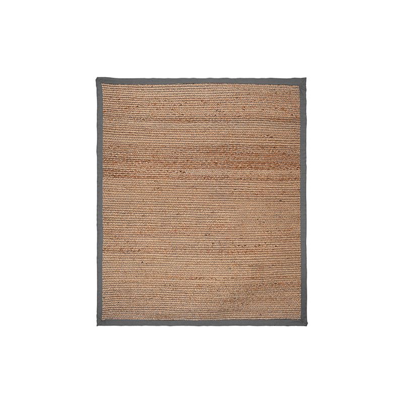 Foto van Label51 vloerkleed jute - grijs - jute - 140x160 cm