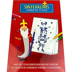 Foto van Sinterklaas toverblok voor kinderen - 25 vellen - sint schoencadeau