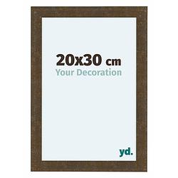 Foto van Como mdf fotolijst 20x30cm goud antiek