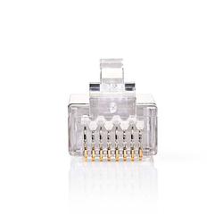 Foto van Nedis rj45-connector - ccgb89302me - transparant