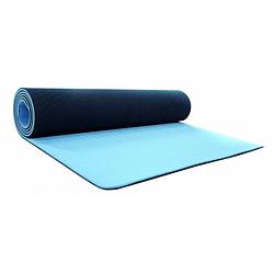 Foto van Finnlo fitness yogamat alaya (180 x 61 x 0,6 cm) blauw/zwart