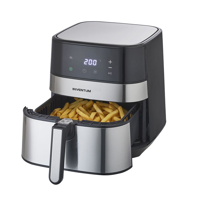 Foto van Inventum gf500hld xxl airfryer zwart