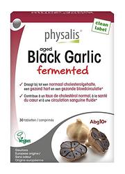 Foto van Physalis aged black garlic fermented tabletten