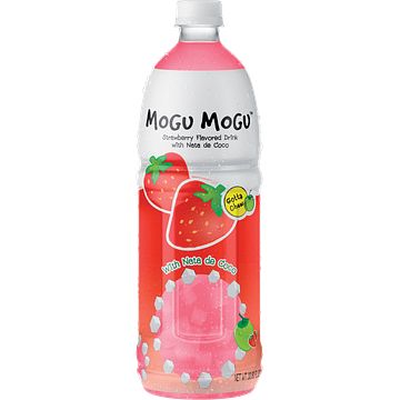 Foto van Mogu mogu aardbeiensmaak met nata de coco 1000ml bij jumbo