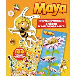 Foto van Studio 100 stickerboek met groeimeter maya de bij