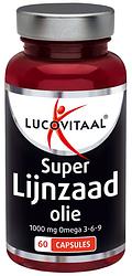 Foto van Lucovitaal super lijnzaad olie capsules