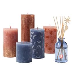 Foto van Bolsius - gift set secret forest - rustieke kaarsen en geuren