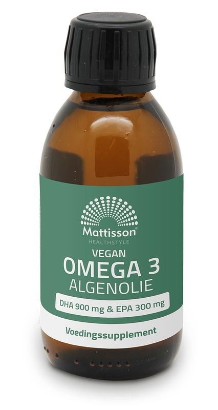 Foto van Mattisson omega 3 algenolie