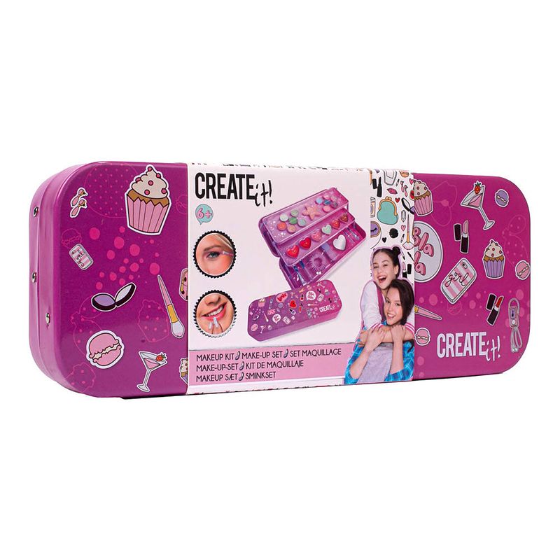 Foto van Create it! beauty 3-laags make-up blik